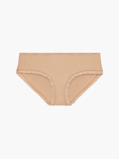 Calvin Klein Underwear HU517636 | Calvin Klein Bottoms Up Női Csípő Bugyi Bézs